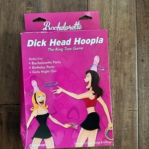 Dick Head Hoopla Ring Toss Game - Pink